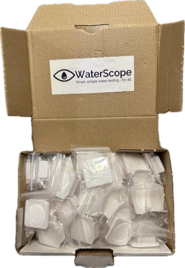 WaterScope Consumable Sliders in a box